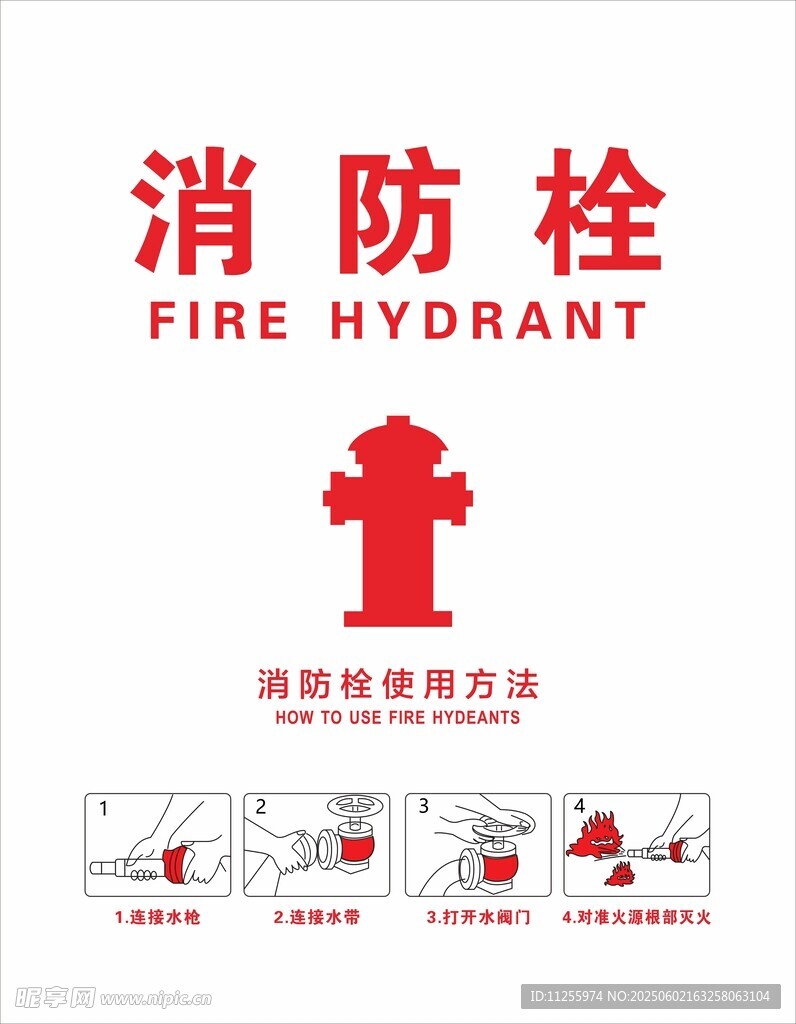 消防栓标识牌