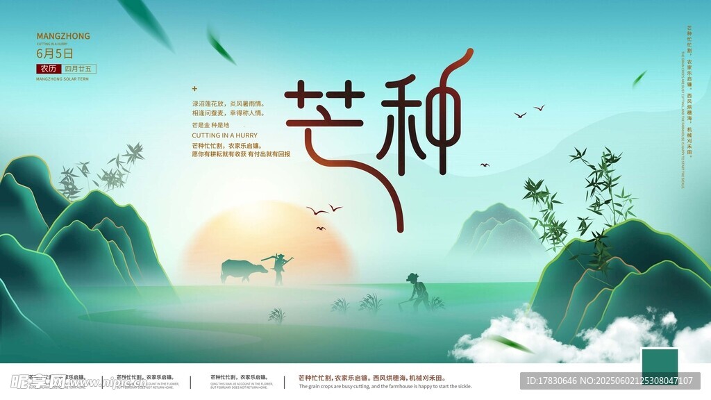 芒种海报