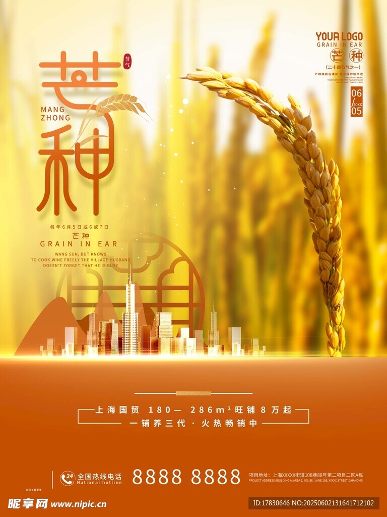 芒种海报