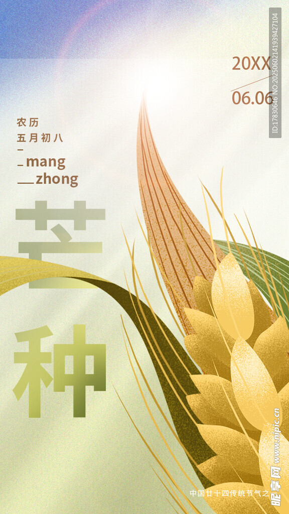 芒种海报