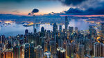 香港璀璨都市夜景