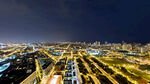城市璀璨夜景俯瞰图