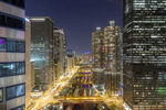 都市璀璨夜景俯瞰图