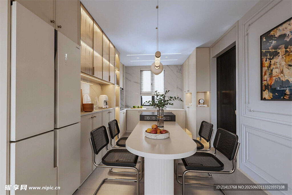 现代简约风餐厅室内设计