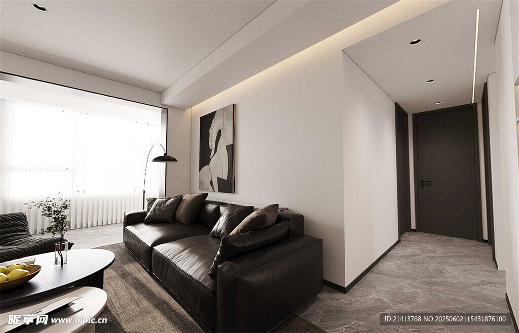 现代简约风格客厅一角