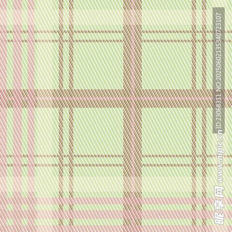淡粉绿格纹图案背景