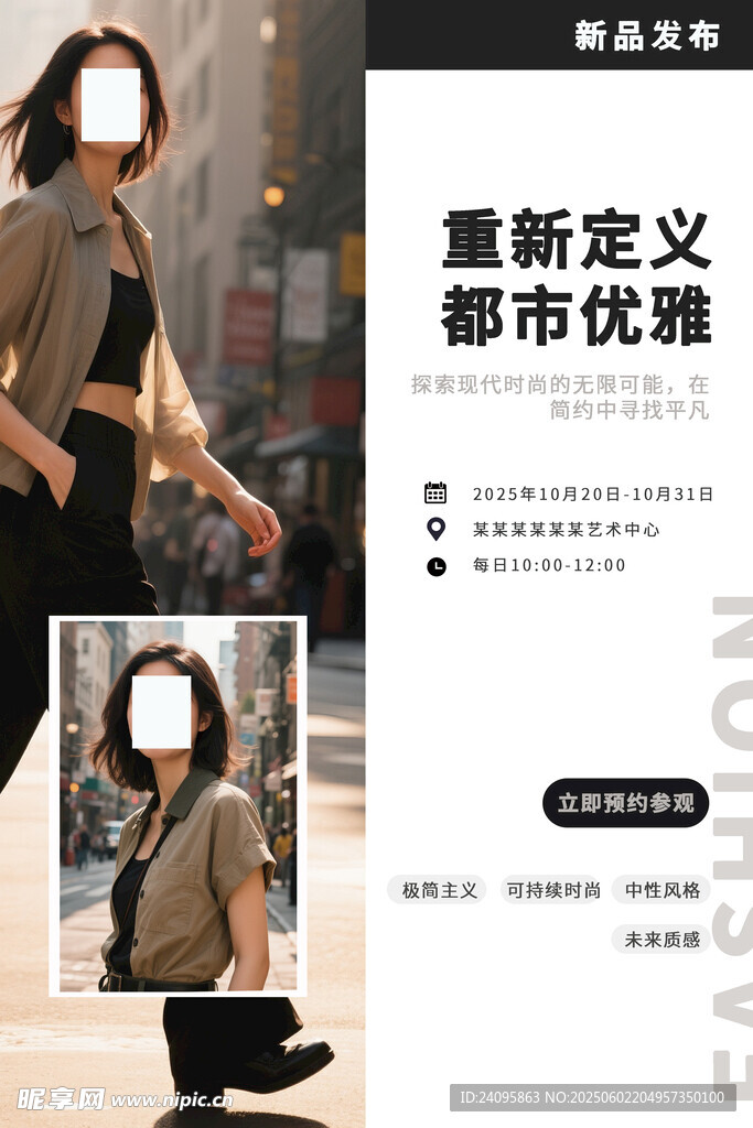 都市优雅新风尚女性形象
