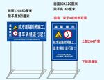施工安全警示牌展示