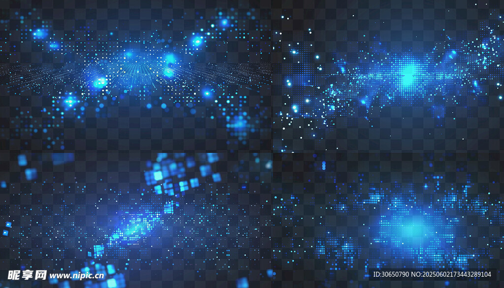 科技粒子背景