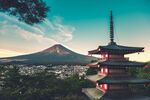 富士山 古韵塔楼