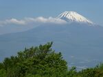 远眺富士山美景