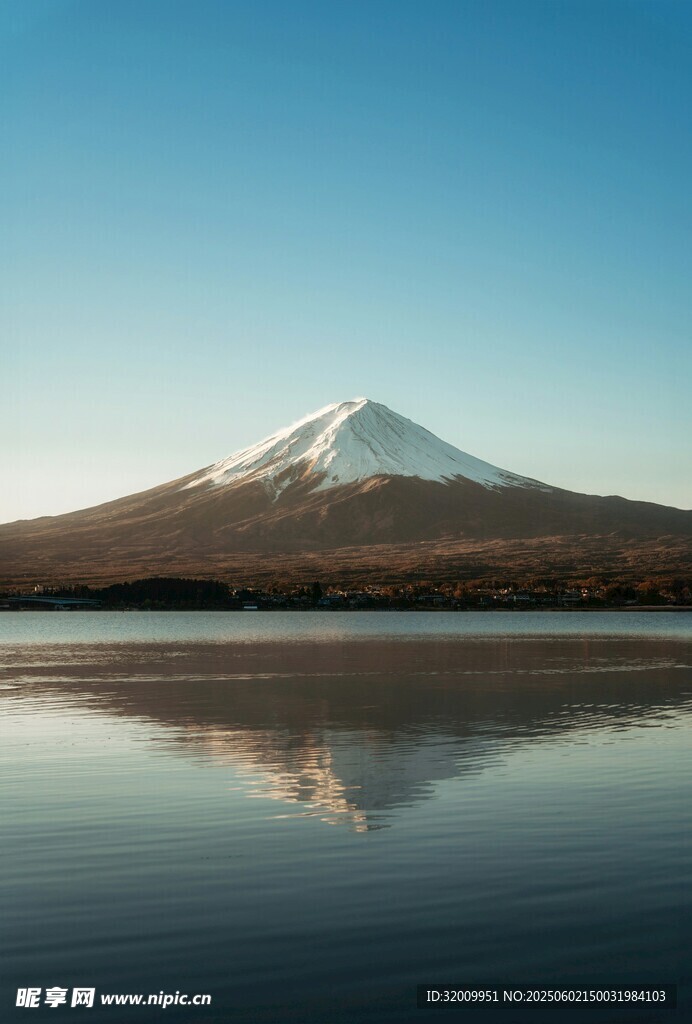 富士山湖畔美景
