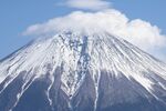 巍峨富士山 壮丽雪景