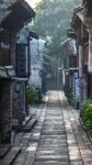 古巷悠悠石板路