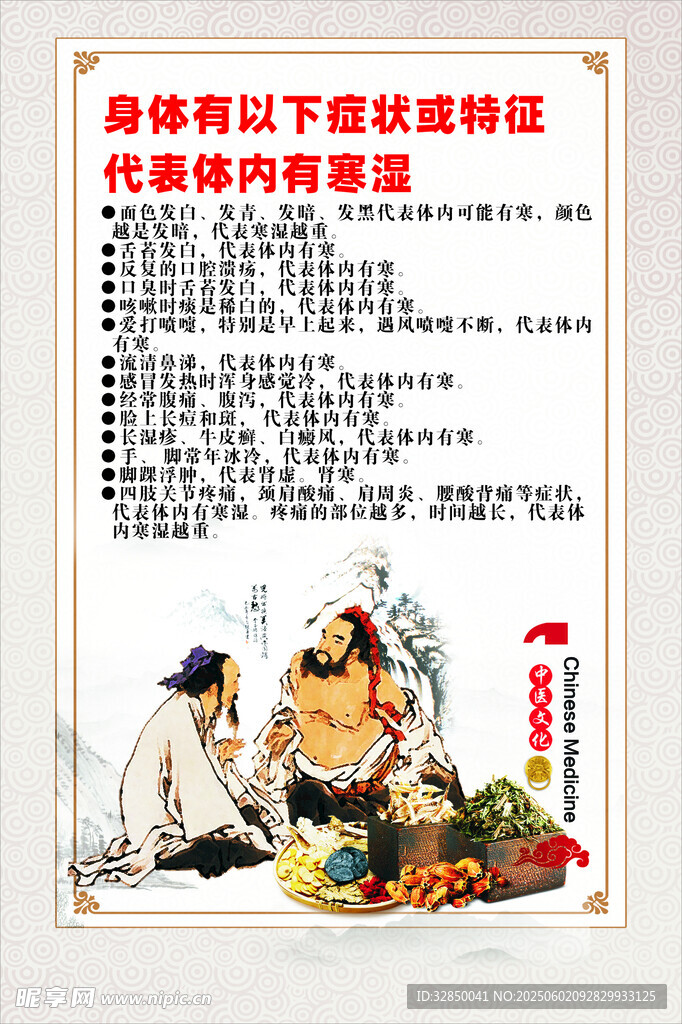 国风中医养生之糖尿病知识海报