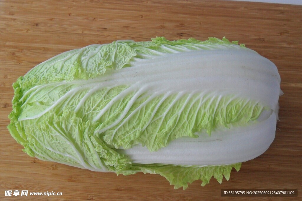 一颗新鲜的大白菜