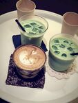 多样美味咖啡与抹茶饮品