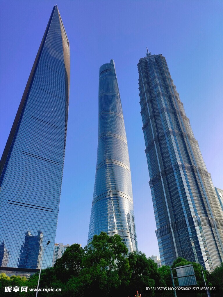 上海摩天大楼城市景观