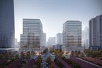 现代都市高楼景观
