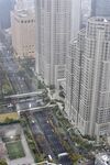 城市高楼景观俯瞰图