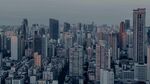 俯瞰繁华都市建筑群
