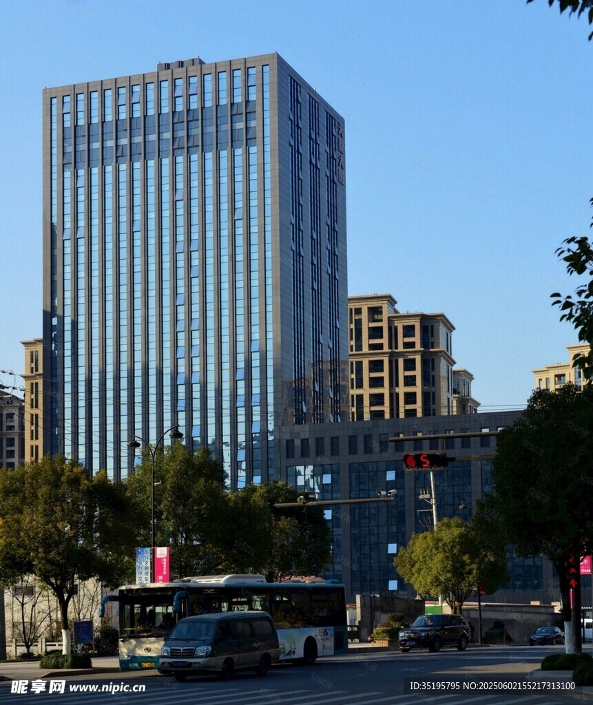 城市中的现代化高楼大厦