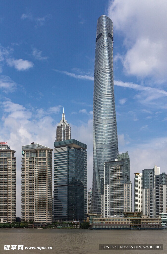 上海陆家嘴摩天大楼景观