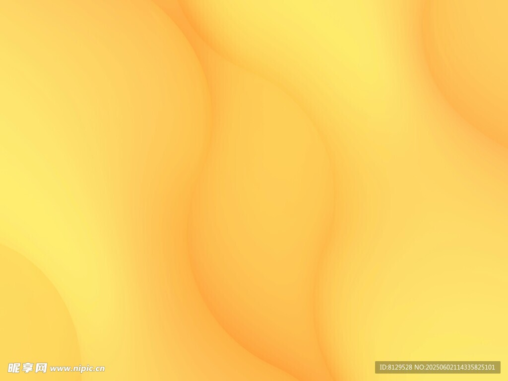 黄色渐变流体背景图