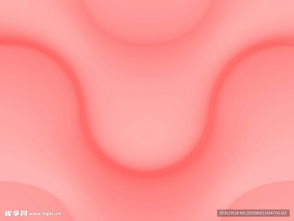 粉色渐变波浪抽象背景图