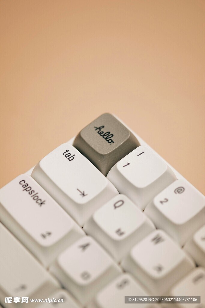 特写键盘上的特殊按键