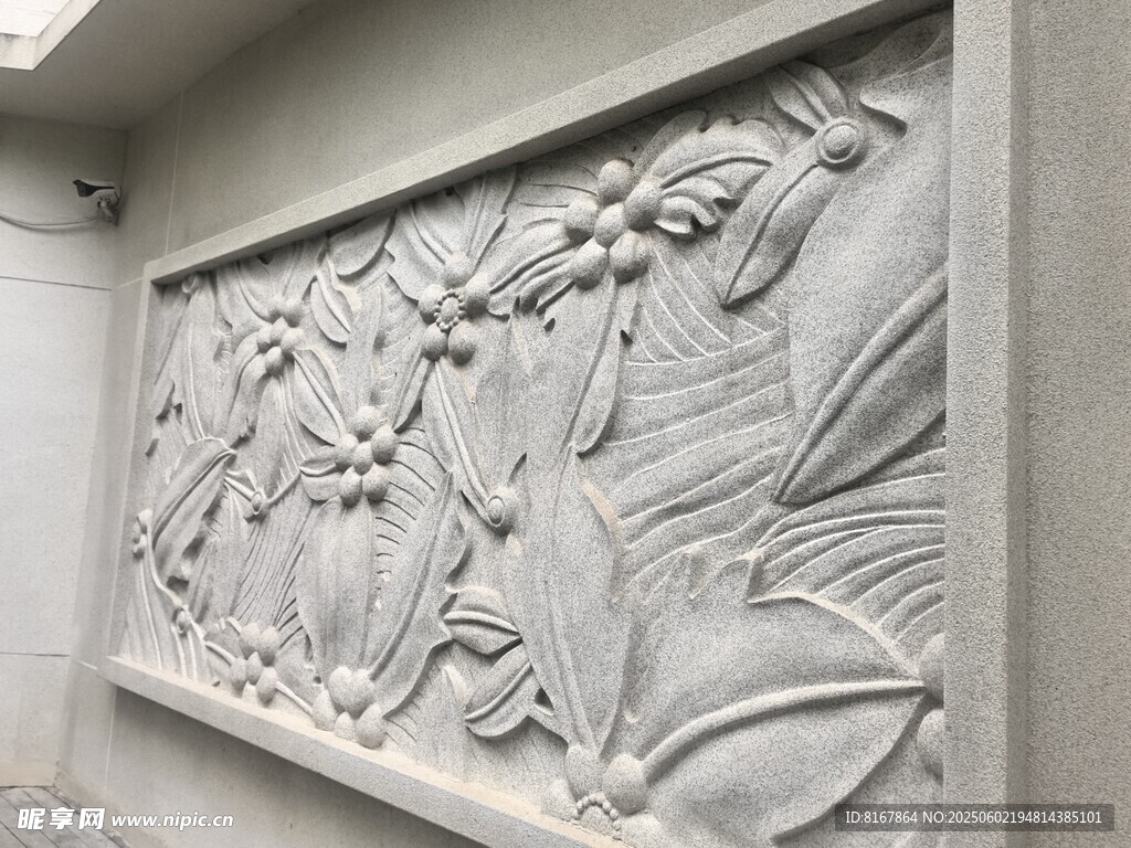 墙面精美浮雕艺术作品