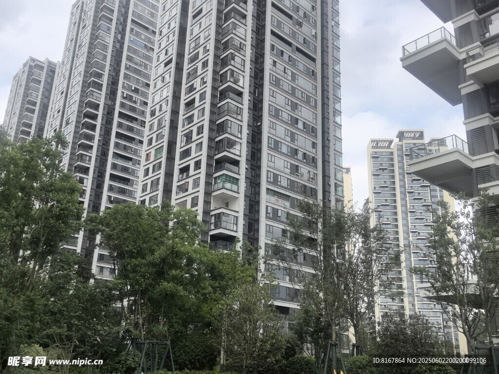 高层住宅区景观