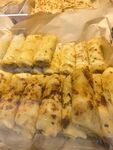 烤制中的美味千层饼