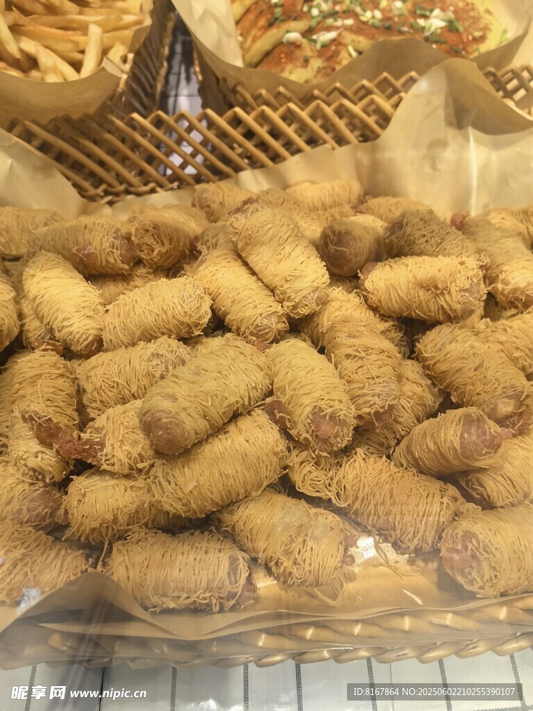 美味炸物陈列