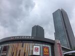 城市高楼与商业建筑景观