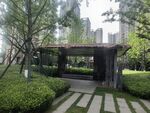 城市中的静谧园林休憩处