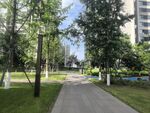 小区内的林荫步道景观