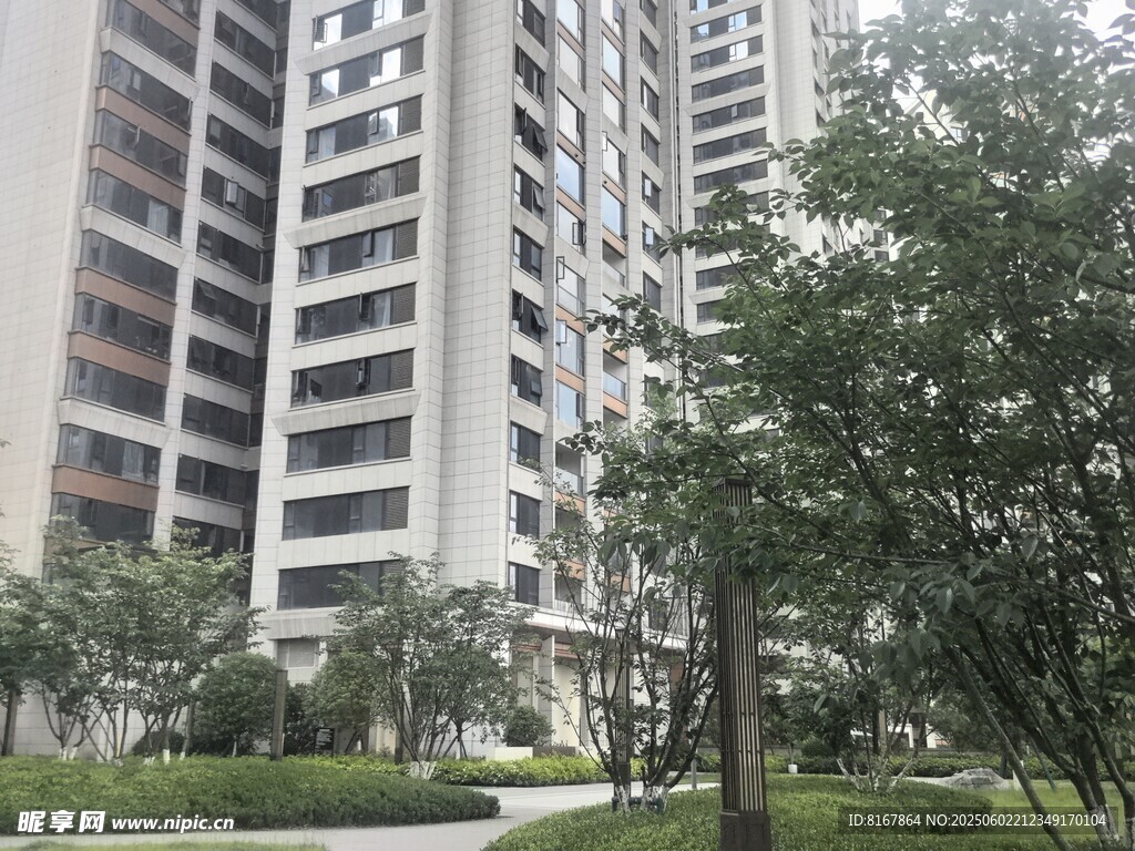 现代高层住宅景观