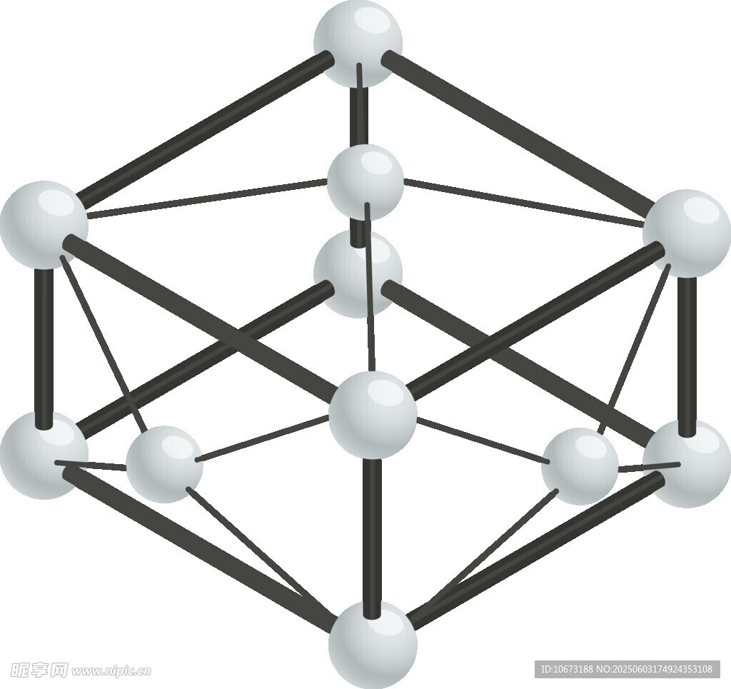 三维分子结构模型展示