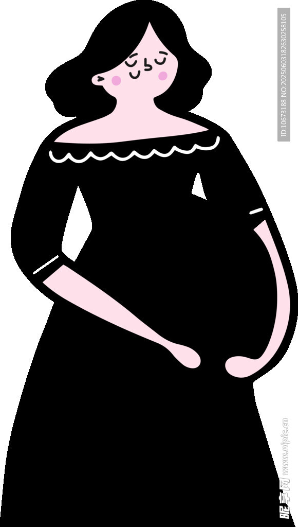 优雅孕妇形象