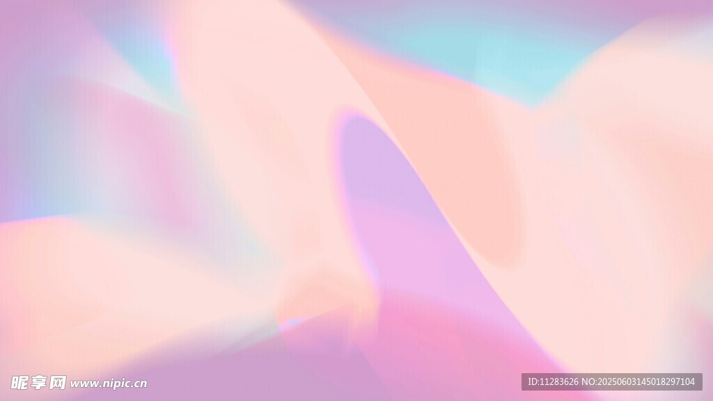 梦幻渐变流体背景图