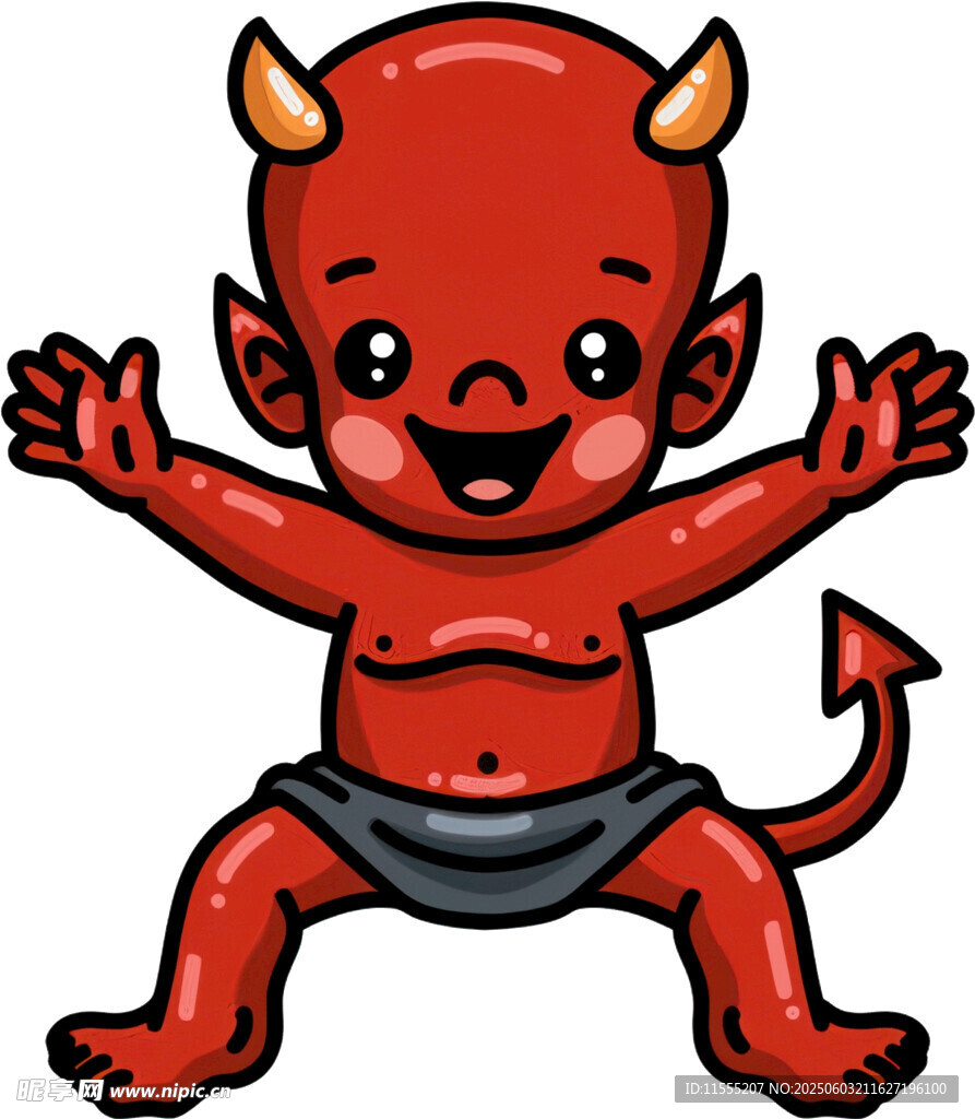 可爱小恶魔形象