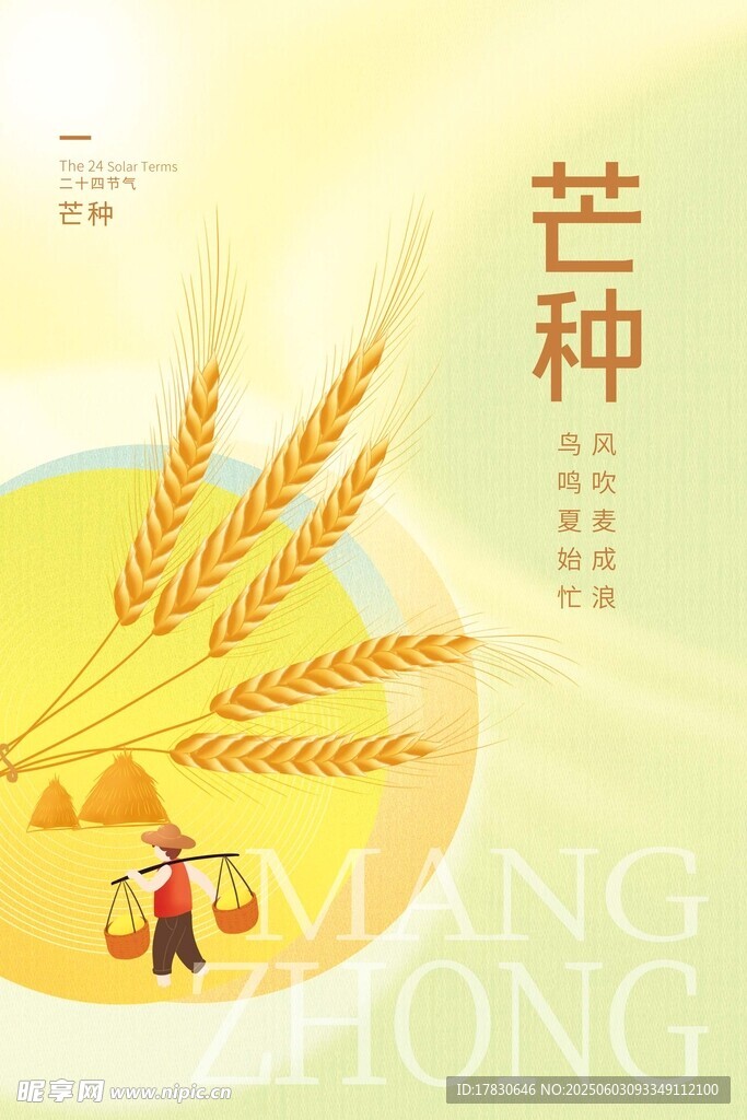 芒种海报