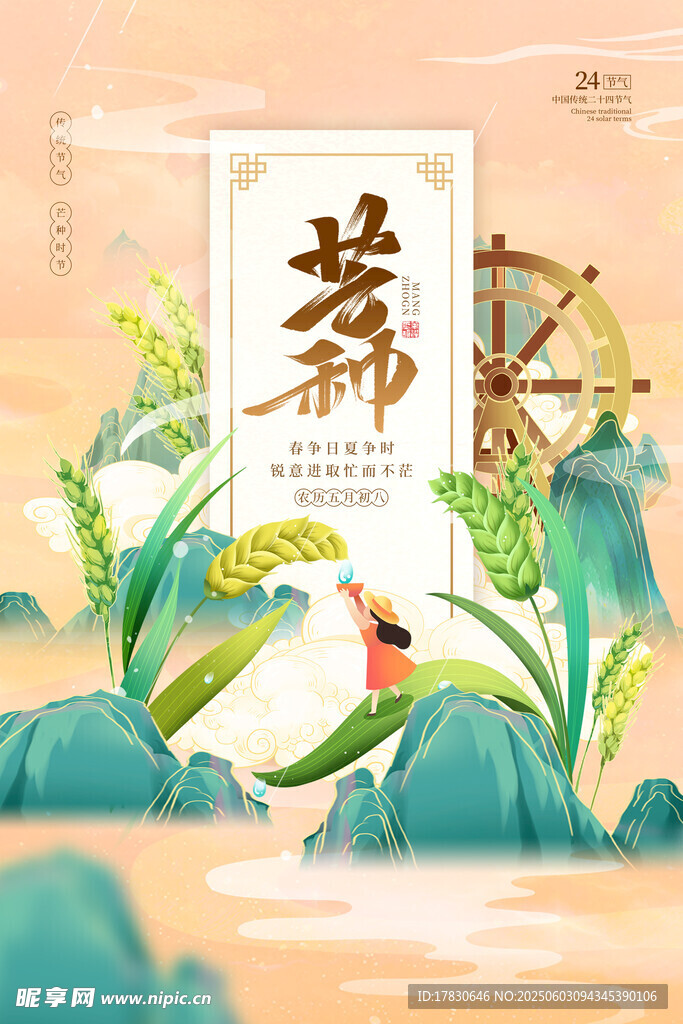芒种海报