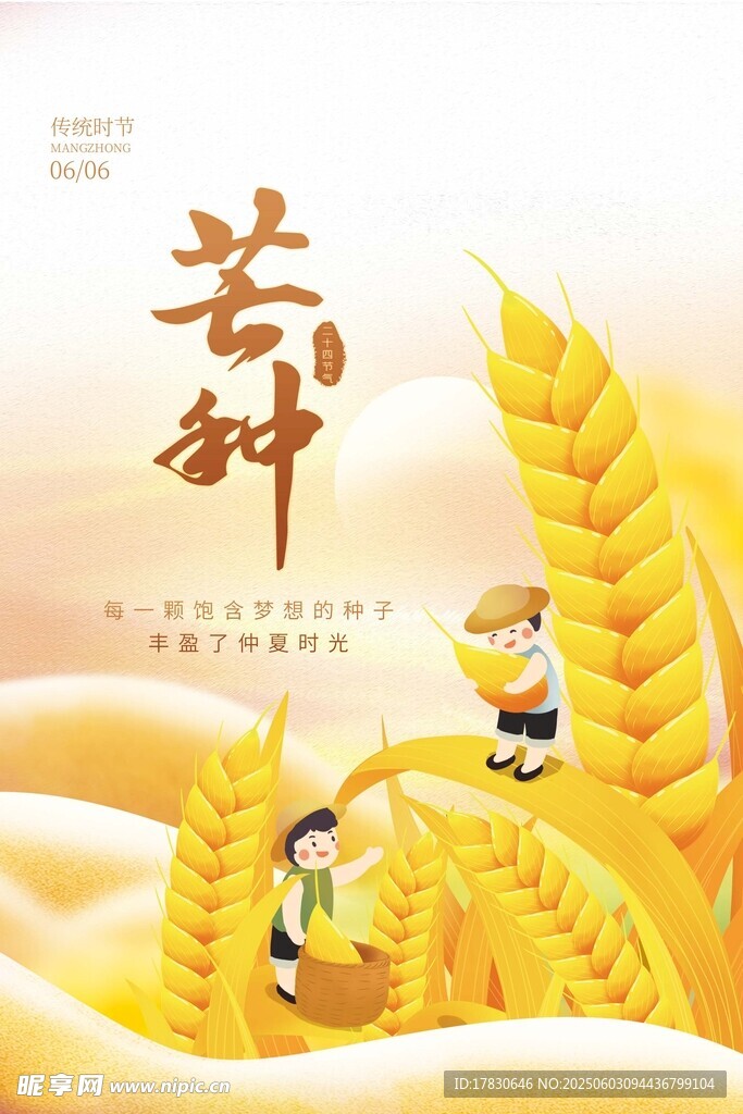 芒种海报