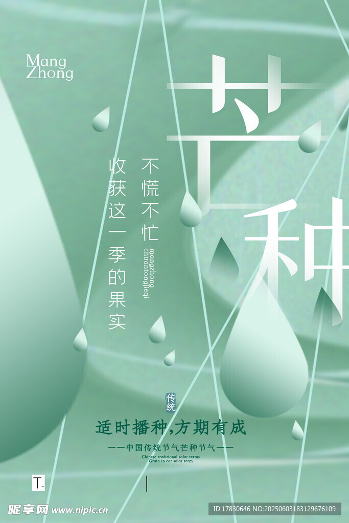 芒种海报