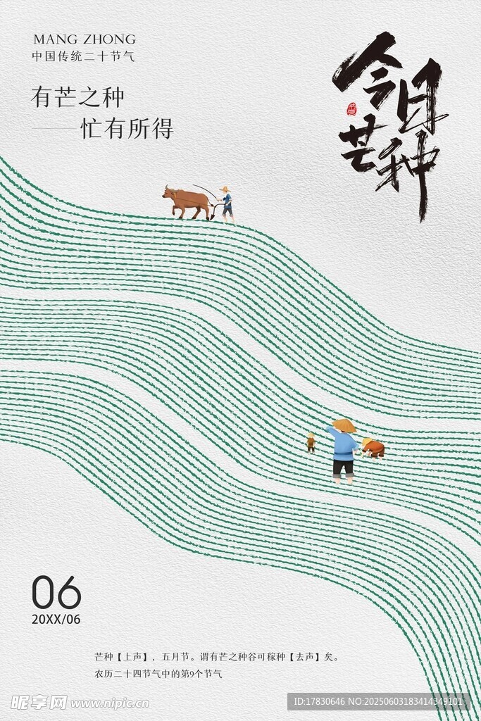 芒种海报