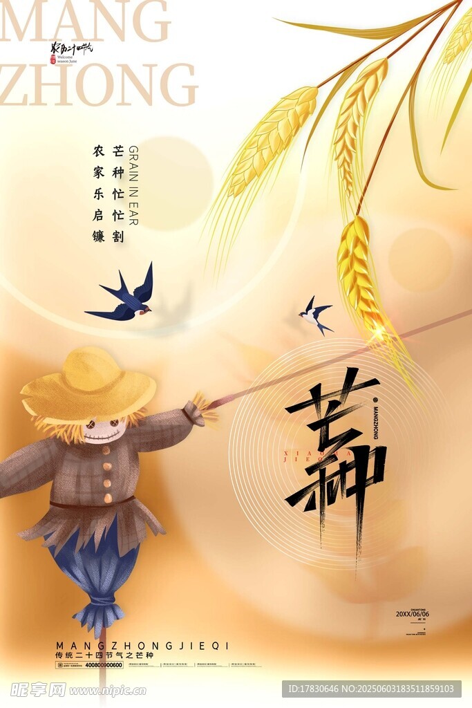芒种海报