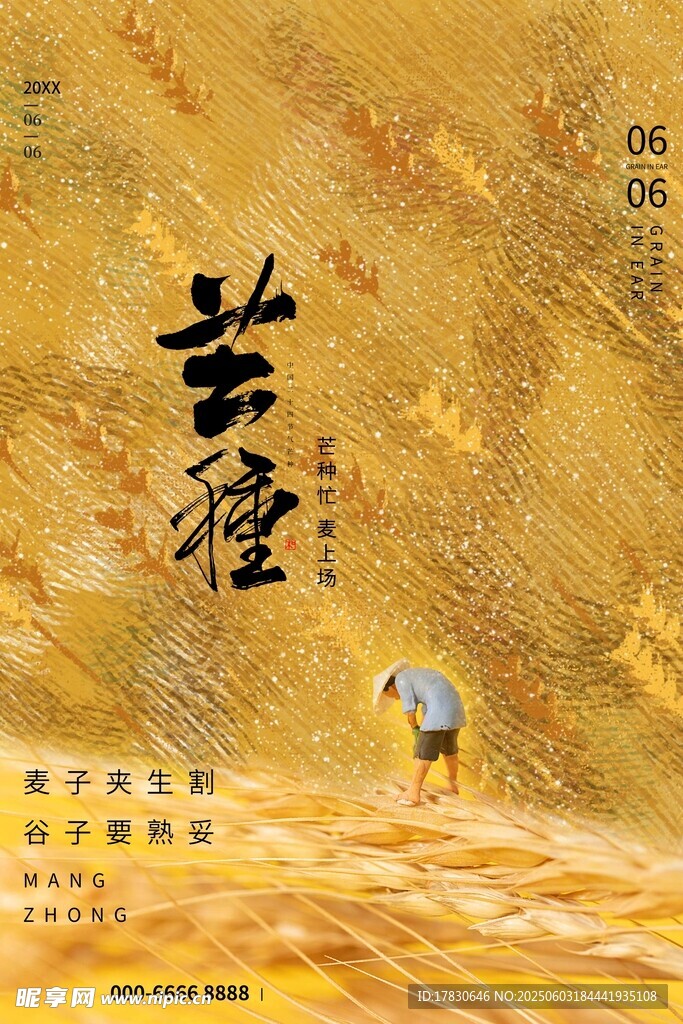 芒种海报