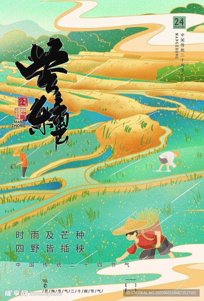 芒种海报